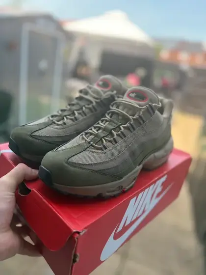 Real photo of Nike Air Max 95 Olive Khaki